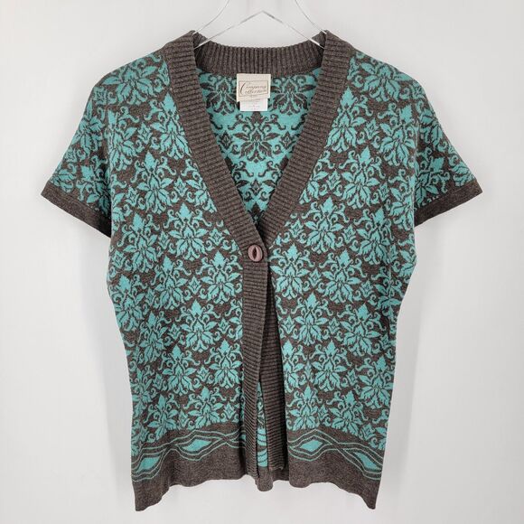 Company Collection Petite Cardigan Womens Petite Medium One Button Vintage - Picture 6 of 11